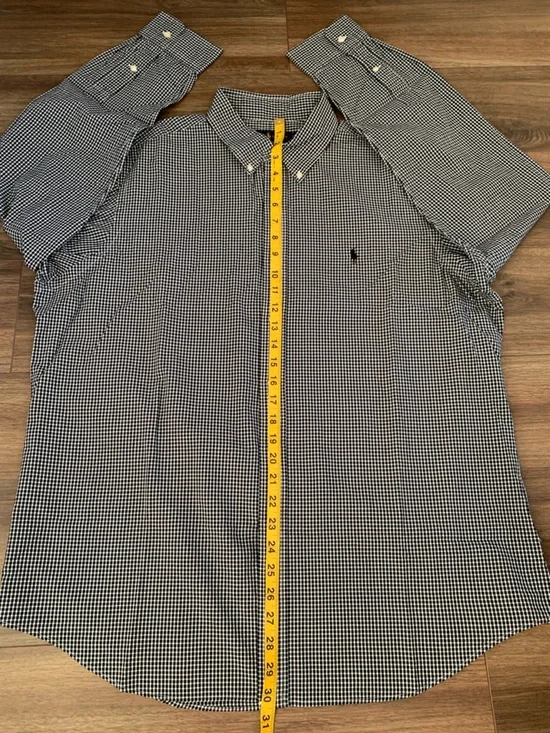 Ralph Lauren 100% cotton mens Button-Down Shirt XL - Picture 9 of 10